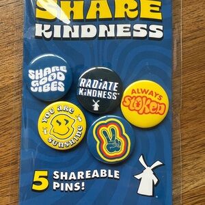 Dutch Bros Colorful Pin Set